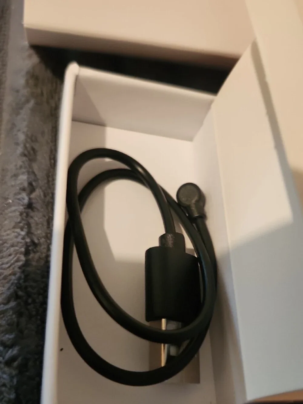 Smart Ring Wearable in Black - Wireless Health & Activity Tracker